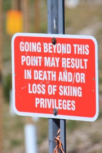 August 1, 2013 - AND Loss of Skiing Privileges